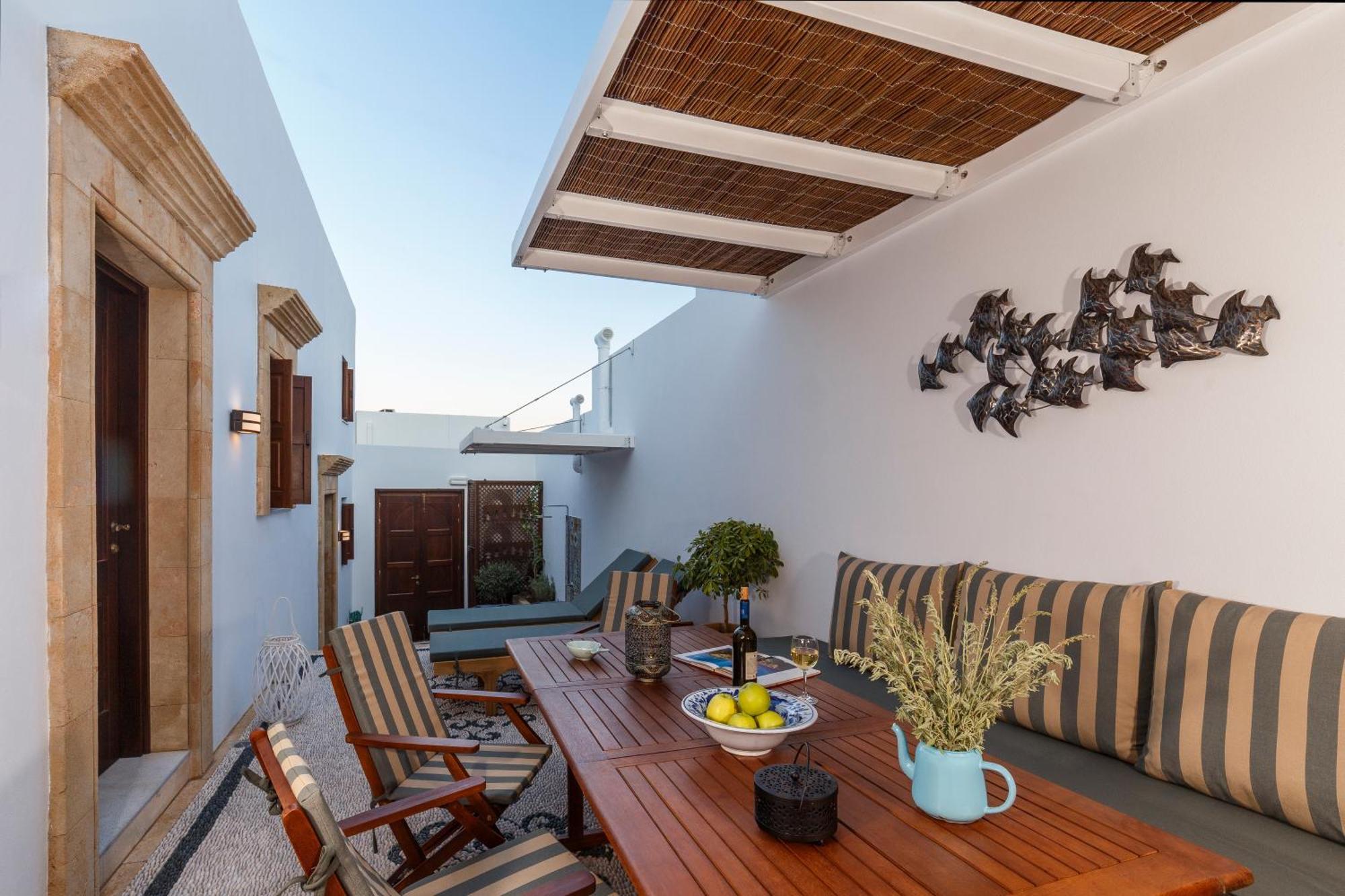 Lindos Vista Luxury Villa Exterior foto