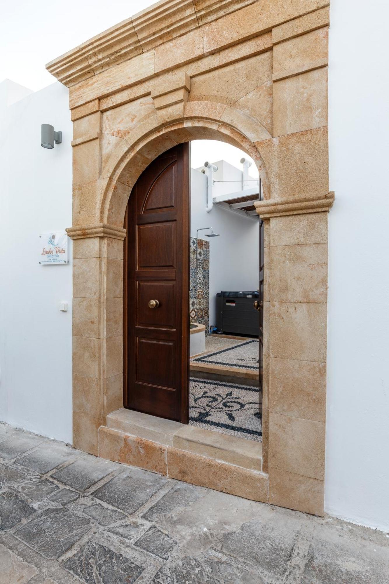Lindos Vista Luxury Villa Exterior foto